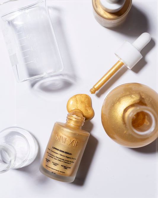 Lumina Skin Sérum Efeito Primer e Iluminador Vegano Diurno 30mL