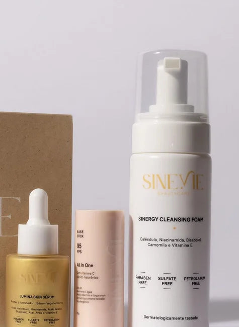 Pele Glow - Kit 3 Etapas 1 Minuto Sinevie Beautycare