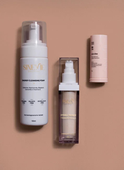 Pele Hydra - Kit 3 Etapas em 1 Minuto!