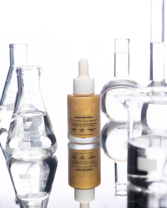 Lumina Skin Sérum Efeito Primer e Iluminador Vegano Diurno 30mL