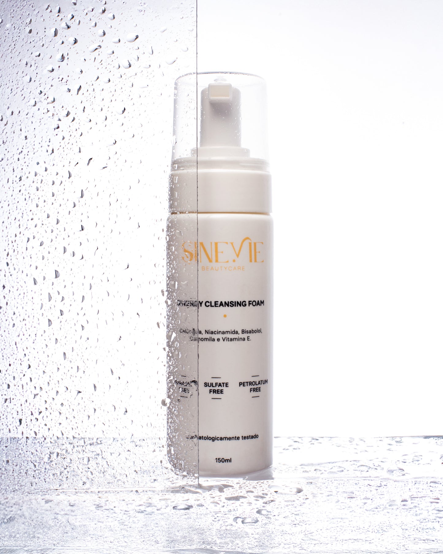 Sinergy Cleansing Foam Sinevie - Limpeza Intensiva da pele 150mL